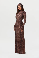 Naked Leopard Maxi Dress