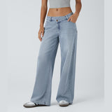 Low Rise Baggy Wide Leg Jeans