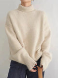 Isabella – High Collar Cashmere Sweater