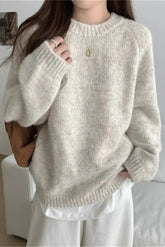 Loose Fit Knitted Pullover