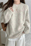 Loose Fit Knitted Pullover