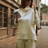 Cozy knit lounge set