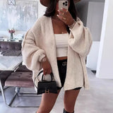 V-Neck Knit Cardigan