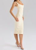 Fitted Midi Bandage Dress