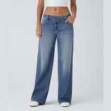 Low Rise Baggy Wide Leg Jeans