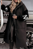 FELICIA | KNIT-SLEEVE HOODED JACKET
