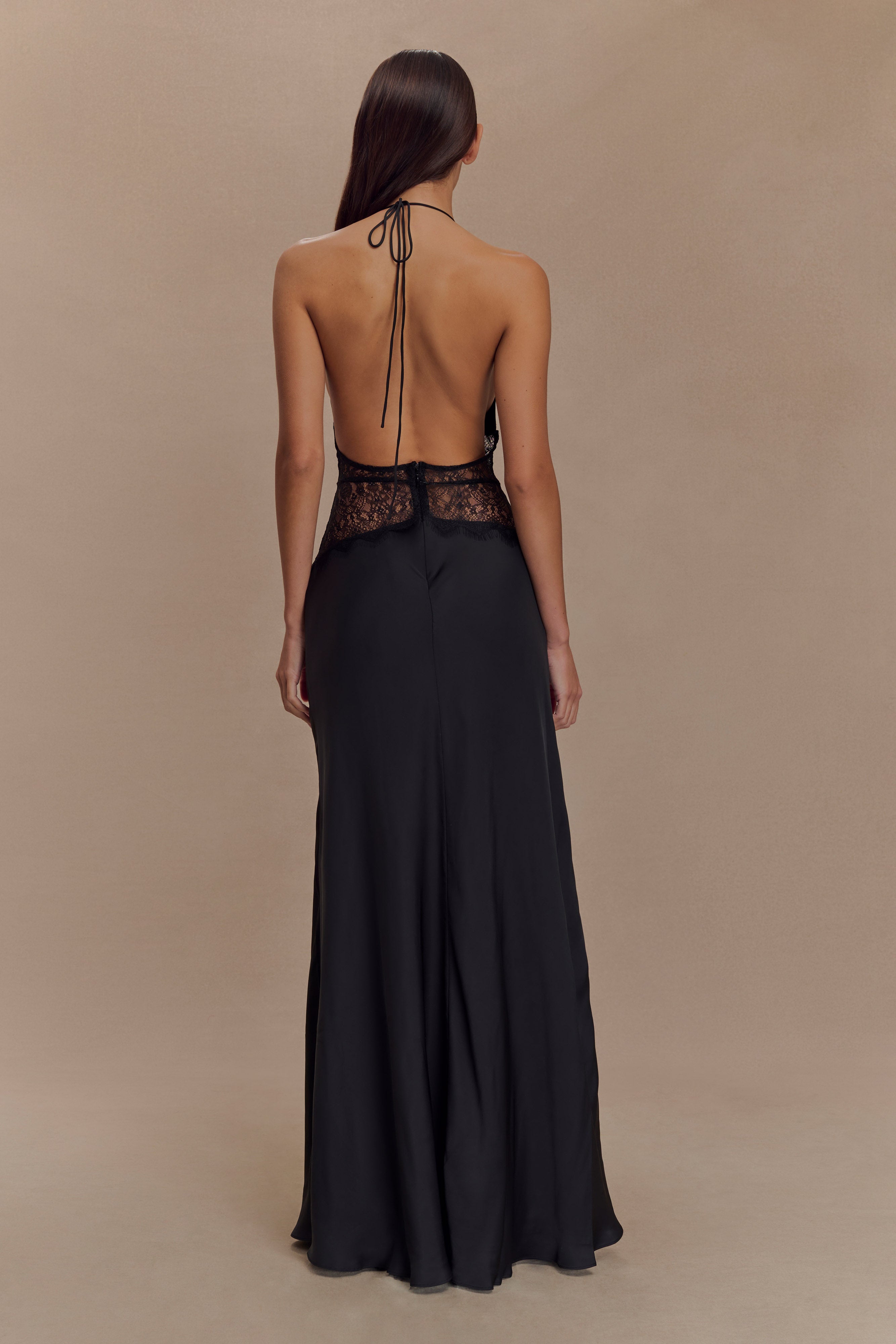 Noiréa Lace & Satin Dress