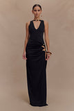 Kaiden Slinky Beaded Maxi Dress