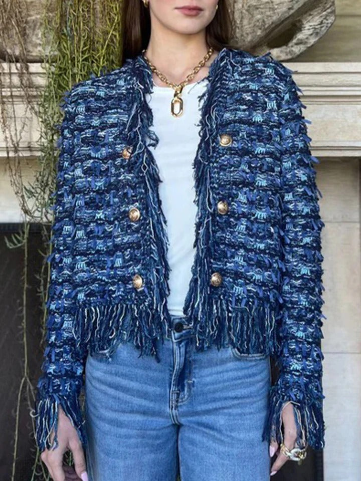 Elegant Tassel Cardigan