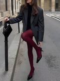 Plain Soft Velvet Touch Tights