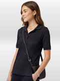 Minimalist Corduroy Polo