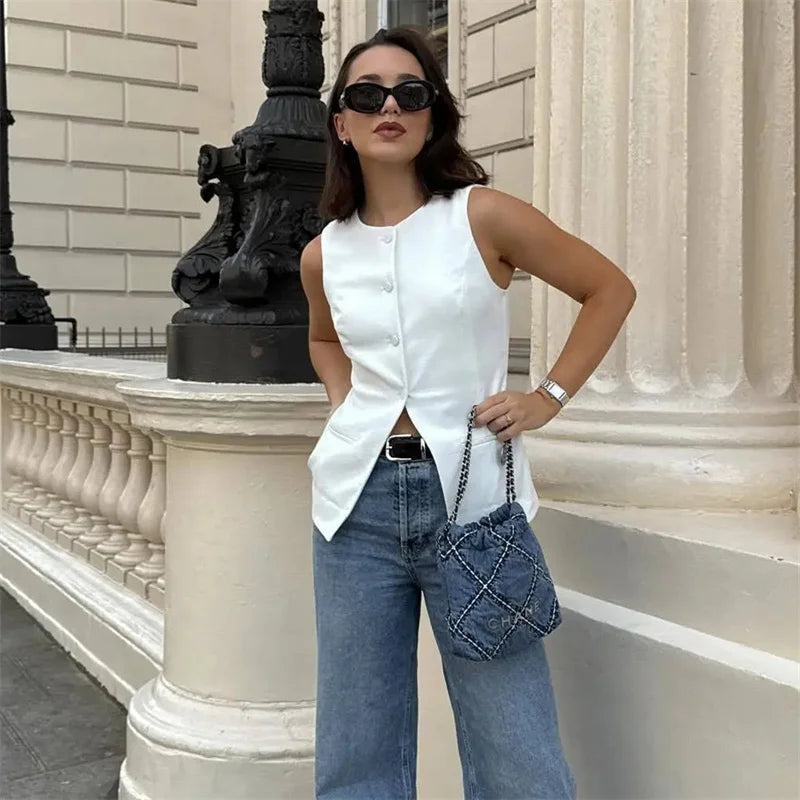 Summer Tailored Vest