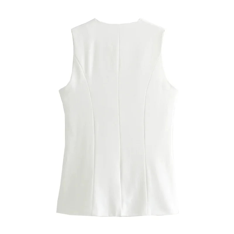 Summer Tailored Vest