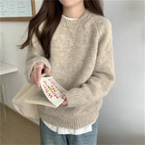 Loose Fit Knitted Pullover