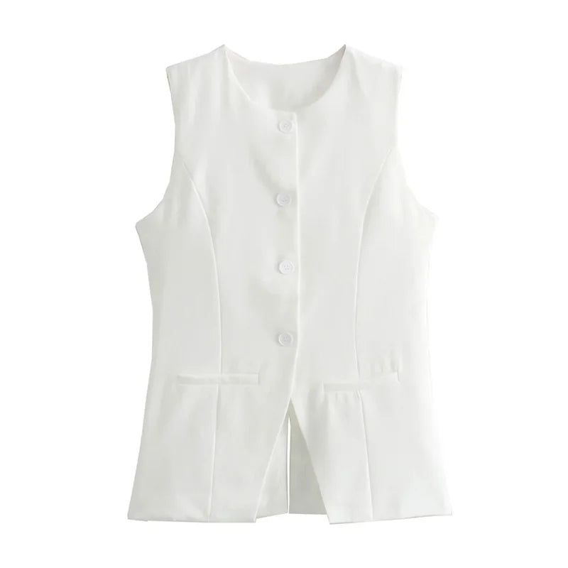 Summer Tailored Vest