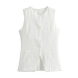 Summer Tailored Vest