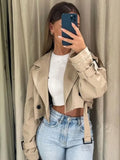 Trench Coat with Belt