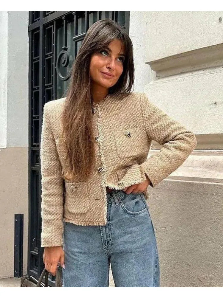 Women’s Chic Short Overcoat