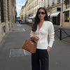 Slim Fit Cardigan With Zip