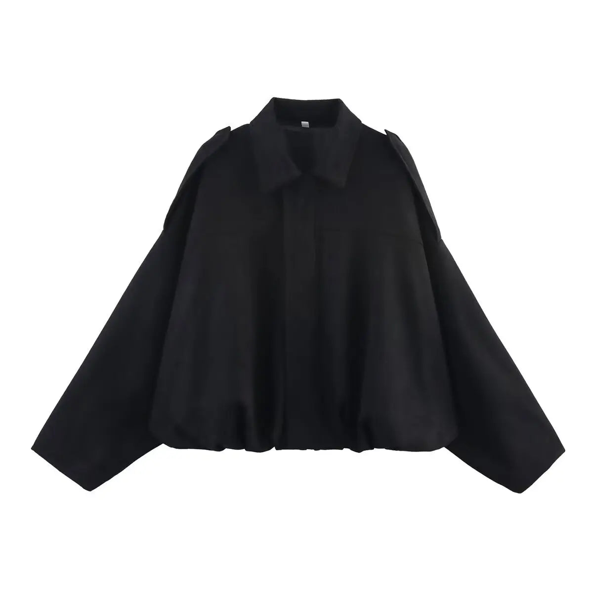 Suede-Texture Bomber Jacket