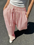 Casual Mid-waist Summer Pants