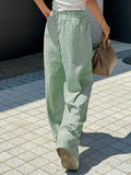 Casual Mid-waist Summer Pants