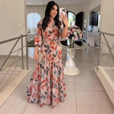 CLAUDIA | Floral Maxi Dress