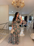 CLAUDIA | Floral Maxi Dress