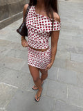 Catalina polka top & skirts set
