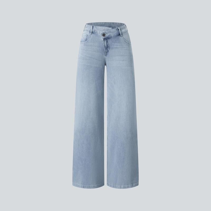 Low Rise Baggy Wide Leg Jeans